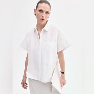 Co Boxy Short Sleeve Shirt Sz XS